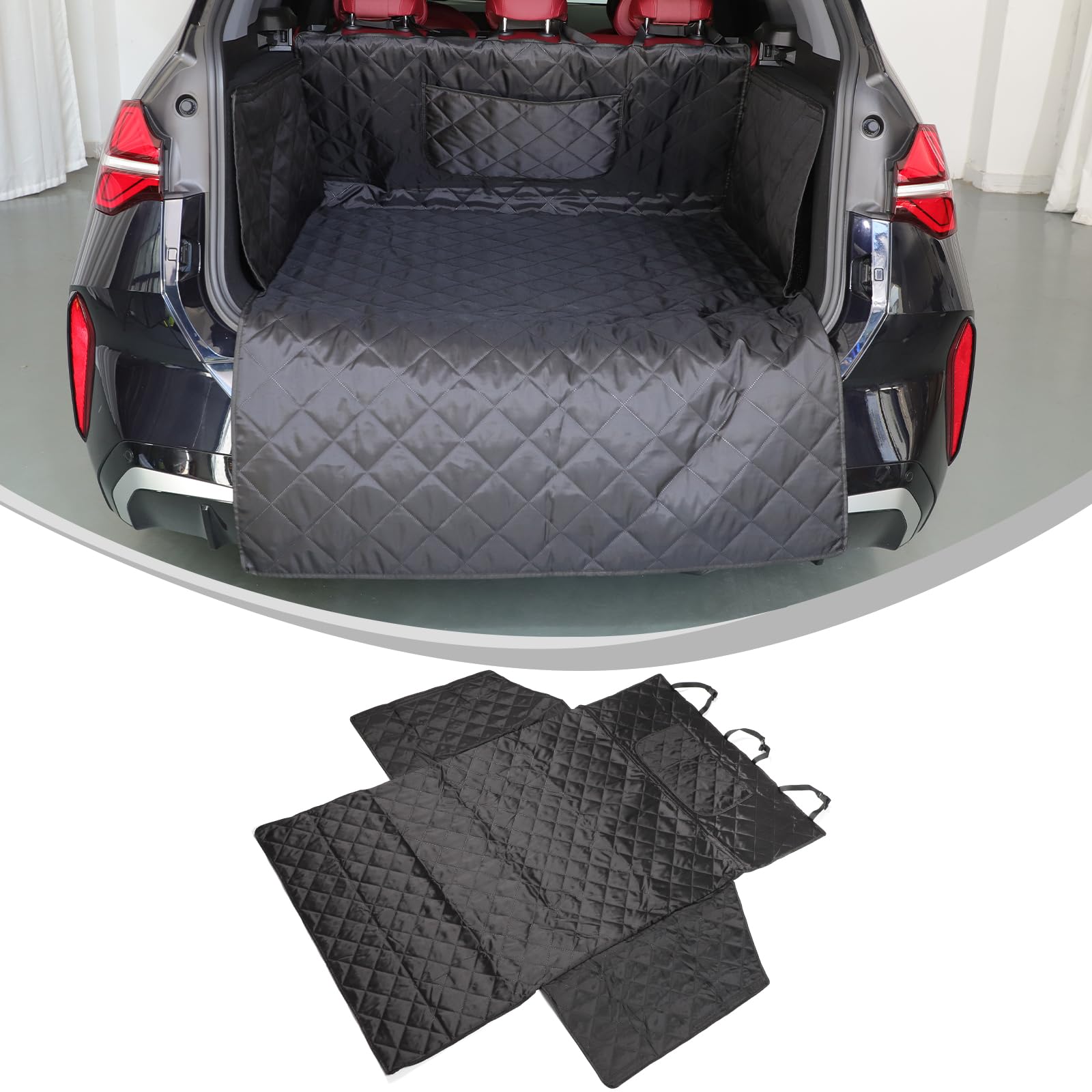 BMW X3 2025 Dedicated Trunk Drive Pet Dog Mat Luggage Car Bumper Stain Easy Car Accessories Mat, Seat, Seat, Cover, Mat, Accessories, Anti-Slip,
