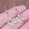 40 Styles Hotsale Women Earring Vintage Airplane Rocket Question Mark Tower Pin Scissors DNA Simple Cool Jewelry Handmade Gift