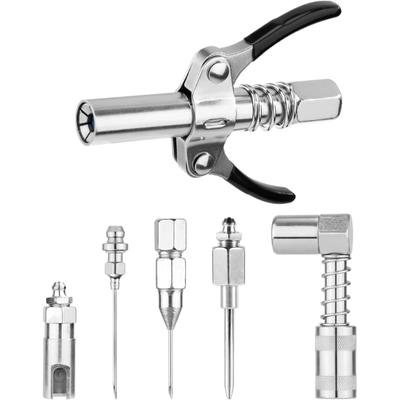 Lubrication Set Coupler Connector Angled Grease Needle Nozzles & Injectors Tool for Mechanical Use Efficient Lubrication