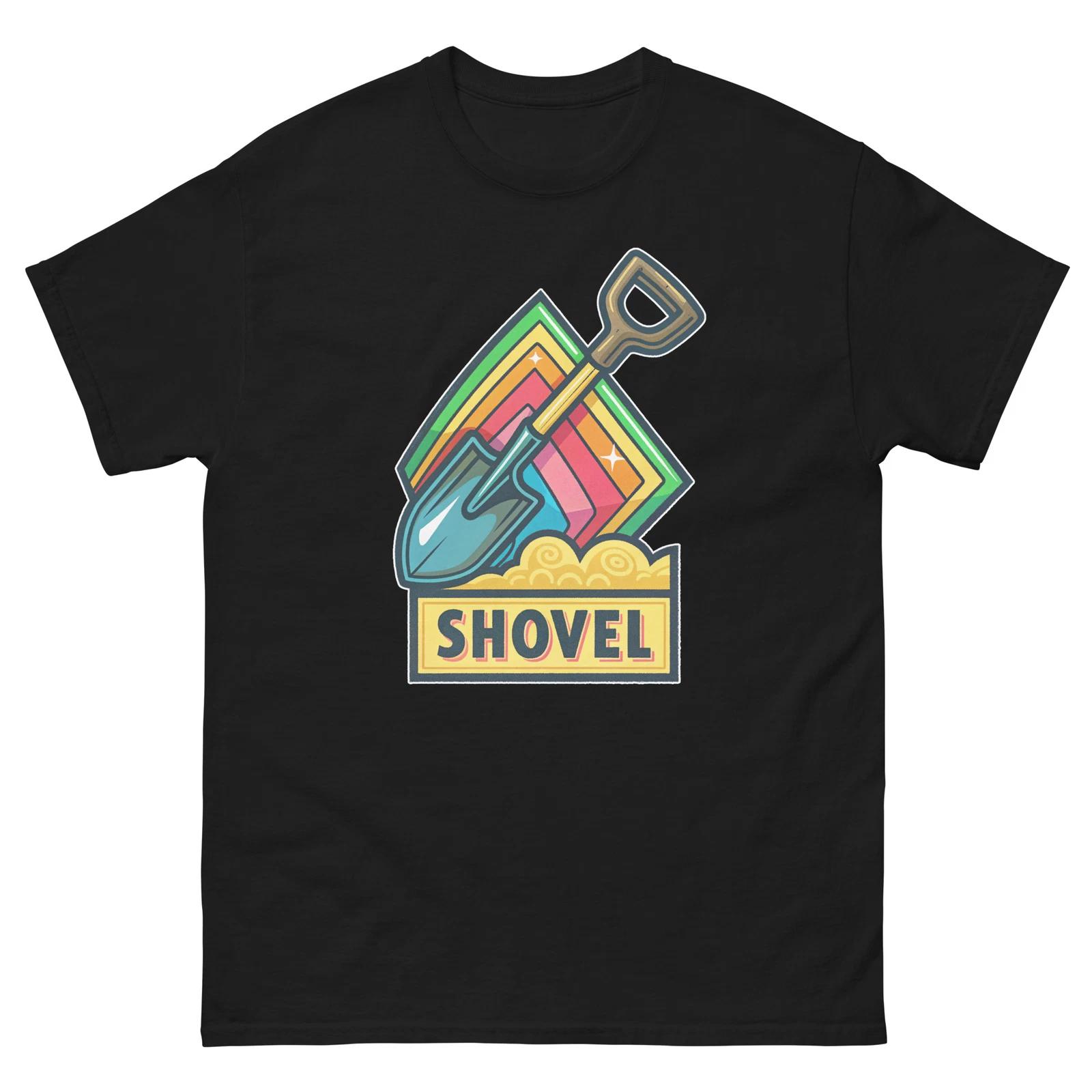 Shovel Workplace Tool Tools Construction Working T-Shirt L