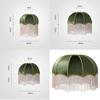 20CM 25CM 30CM Fabric Lampshade European-style Easy To Replace Tassels E27 Lampshade Vintage Style Premium Feel 20CM 25CM 30CM