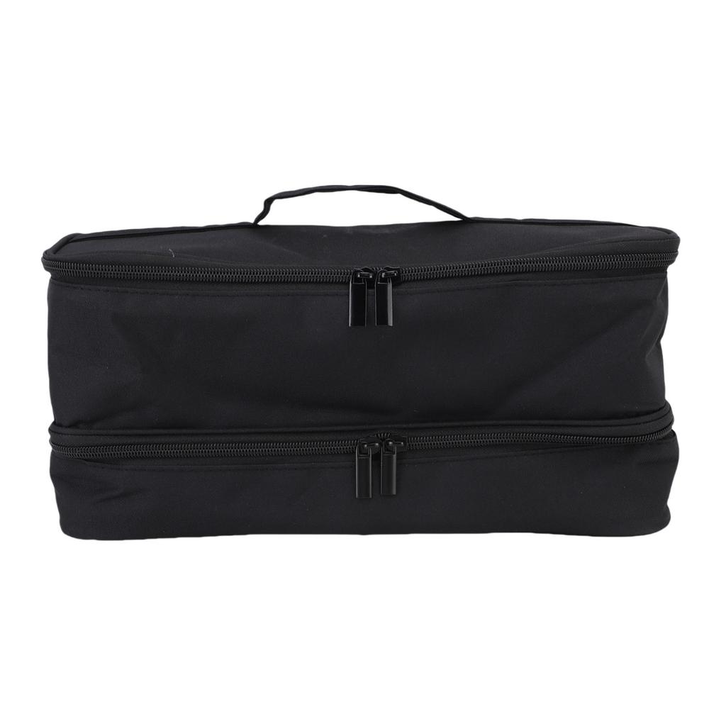Double Layer Carrying Case Portable Hair Dryer Tools Organizer Bag Large Capacity Travel Storage Bag