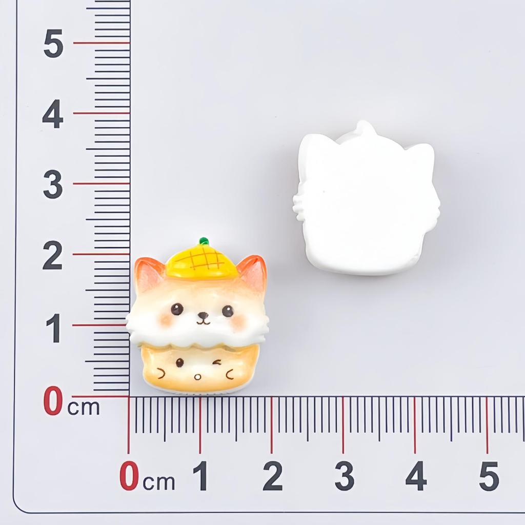 Cartoon Monkey Resin Accessories: DIY Hair Clip, Keychain, Phone Case, Crocs Pendant