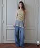 Cita Layered Sheer Knit Skirt_Cta946(3Color)