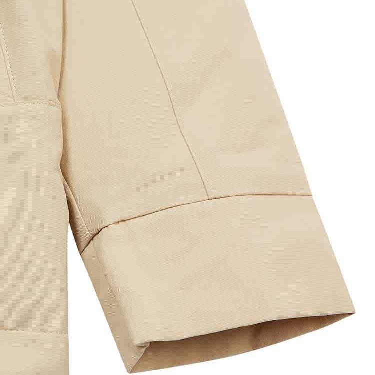New Balance Jackets Men's Khaki Hooded Moderate Other AMJ23357-INC