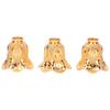 11PCS European Metal Candle Holder Intricate Carved Candle Holders Candelabra  For Dinner Party