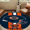 Chicago Bears  Round mat, Anti-slip Circle Carpet Chair rug For livingroom,Bedroom, doormat home decor Gift Christmas Gifts