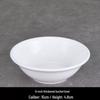 Shengxinhui Commercial White Ceramic Restaurant Bowls