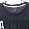 ARMANI EXCHANGE Embossed logo Short sleeve T-shirt XS Navy Men's Used