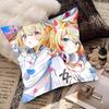 Anime Game FUWAMOCO Pillow Case Fashion Square Pillowcase Bedroom Sofa Room Ins Decoration Leisure