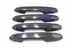 14 Fit Handle Pull Decoration: Bright Black Carbon Fiber Shell - Wear-Resistant, Non-Slip, Anti-Collision Modifier
