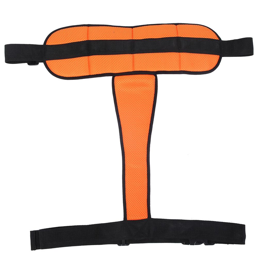 Wheelchair Safety Belt Restraint Harness Protective Adjustable Strap for PatientsOrange