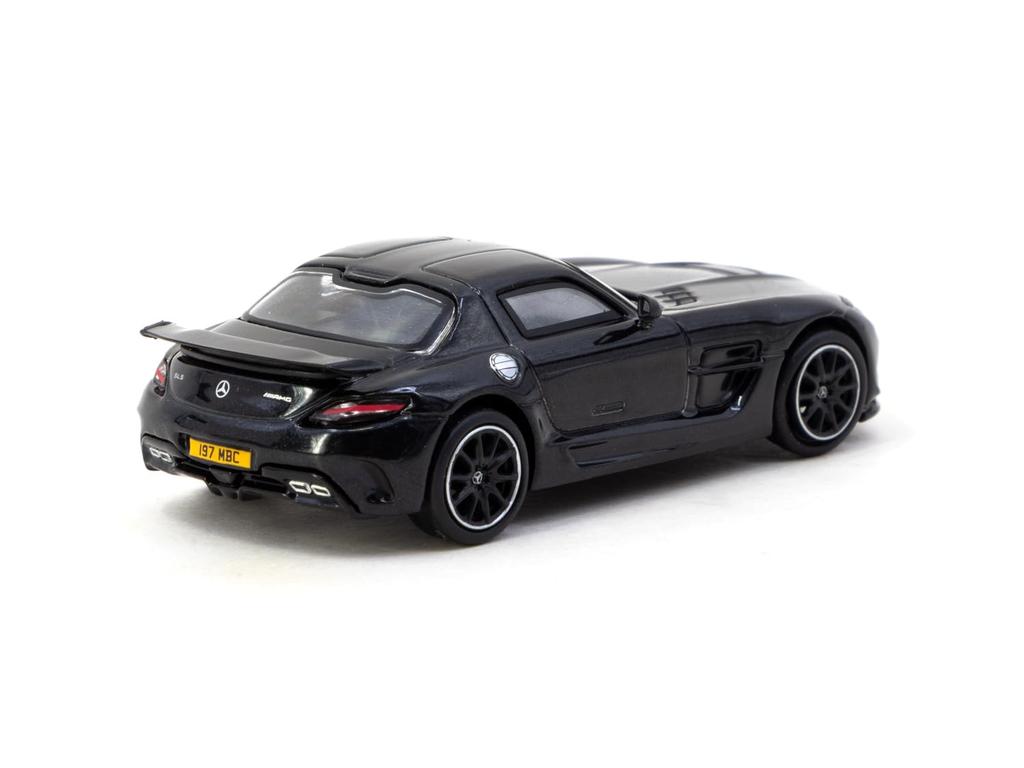Speedmaster Japan TARMACWORKS SLS AMG Coupe Black Series Black Metallic Finished Model 1/64 Mercedes-Benz T64G-027-BK
