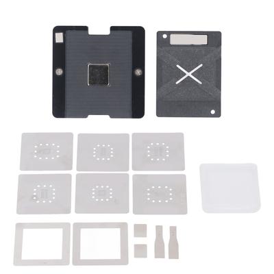 6 In 1 BGA Reballing Stencil Stainless Steel Magnetic Planting Tin Platform for BGA153 BGA169