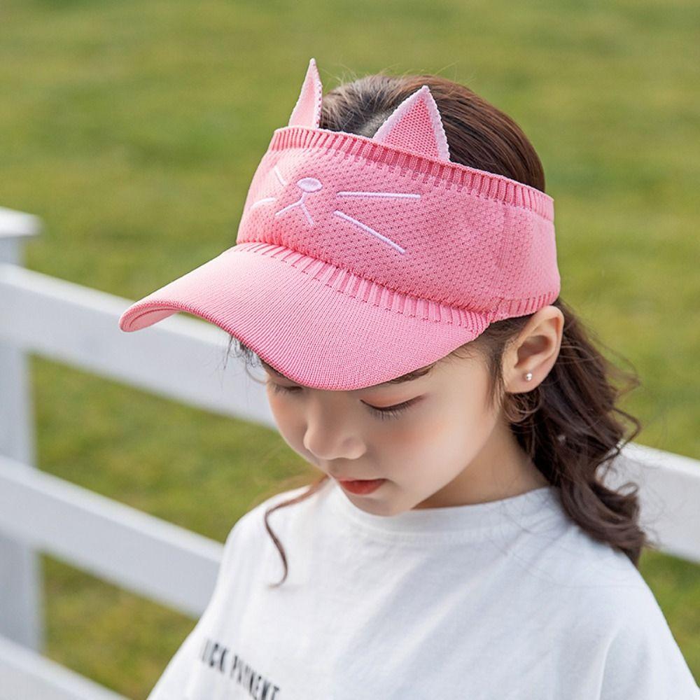 Summer Baby Sun Hat Cartoon Empty Top Hat Clearance UV Cap  Boy Girl Accessory