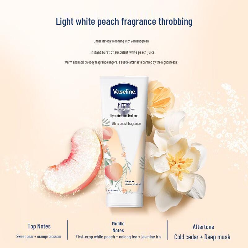 Vaseline White Peach Moisturizing Hand Cream