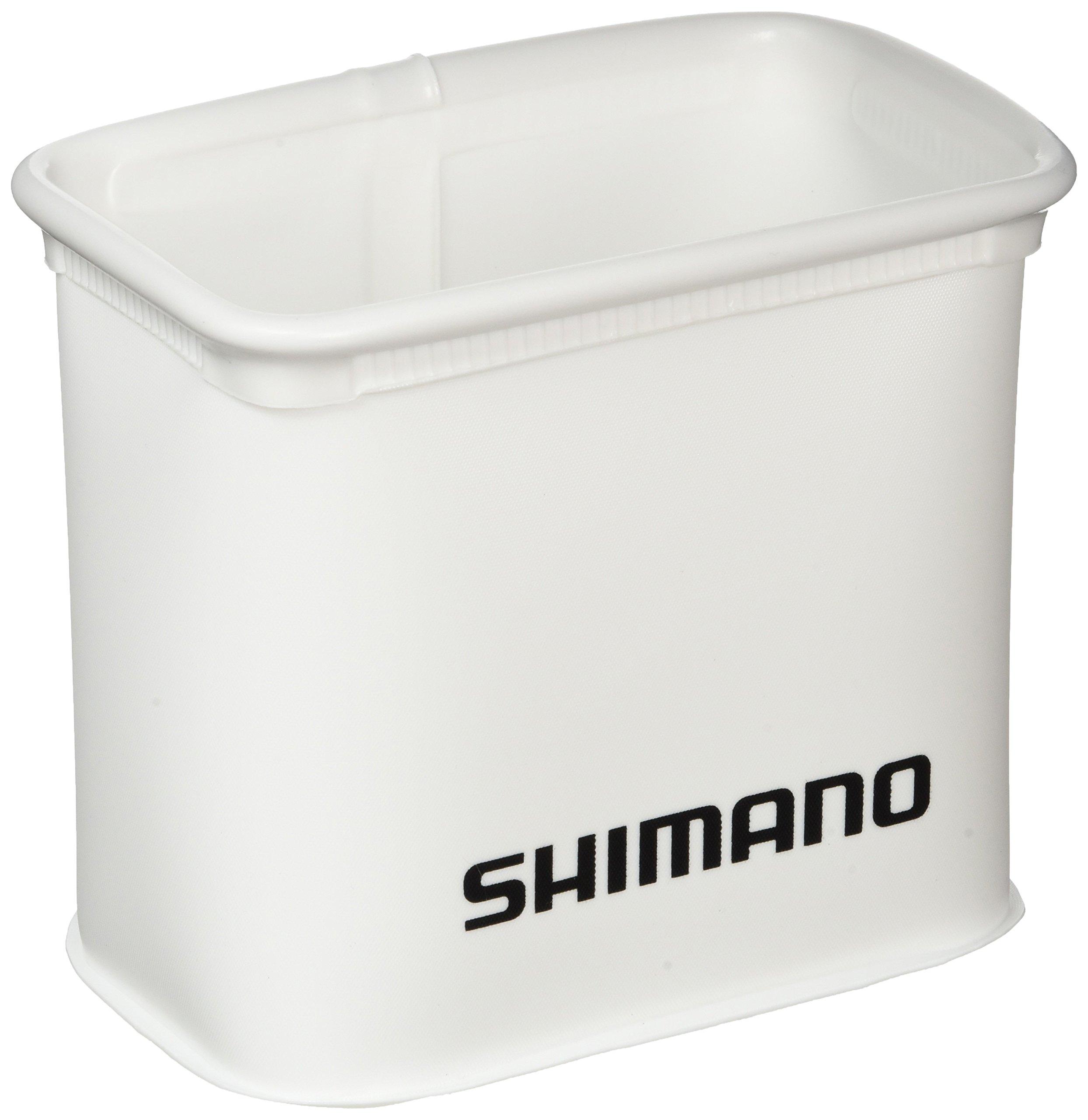 

SHIMANO Water Bucket, 9L, with Divider, BK-109G, White, 983879