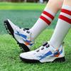 Kids Sneakers Children's Soccer Shoes Non-slip Boys Girls Football Boots Outdoor Ultralight Soccer Trainers Leather Futsal Shoes