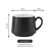 Shangqi Glaze Slanted Ceramic Coffee Mug