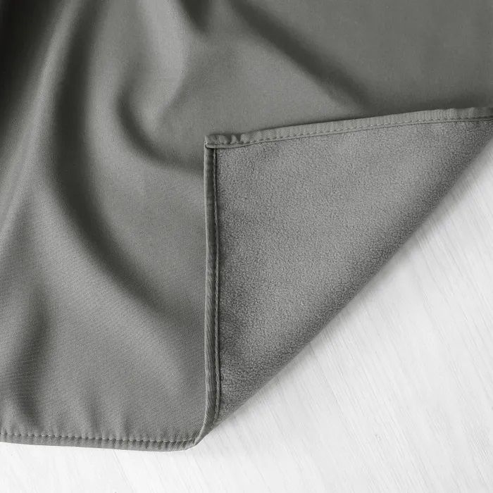 1 Thermal Curtain 135 X 240 Cm Light Grey Glacier