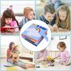 Pedagogisk leksak, Kreativitetsstimulans, Finmotorikutveckling, Sensoriska färdigheter, Montessorileksaker, Mjuk aktivitetsbok för förskolebarn, Tidig