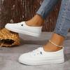 Comfortable White Casual Sneakers for Women