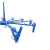 Towa Sangyo Neosoul Mini Parasol Hanger, Holds 10 Laundry Clothes, Blue, Approx. 43cm X H24cm