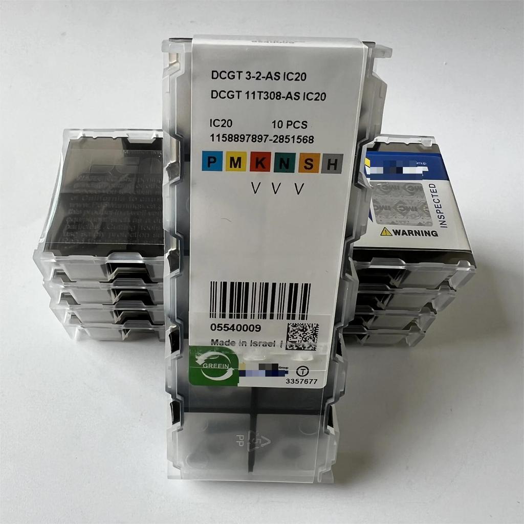 DCGT11T308-AS IC20 / Industrial indexable Carbide Inserts 10 Pcs