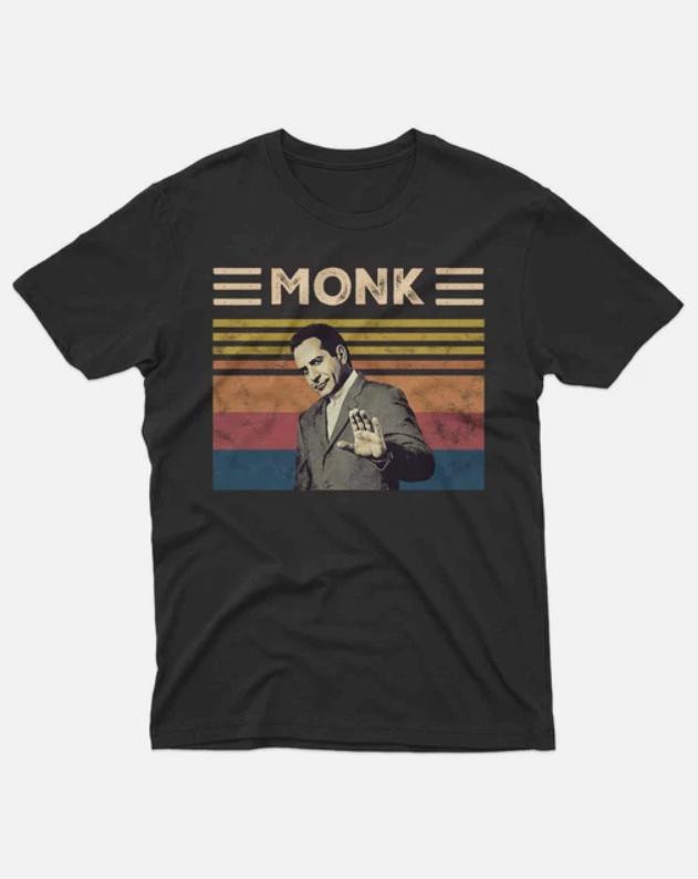 

SALE Monk Vintage Movie Shirt,Unisex T-Shirt S