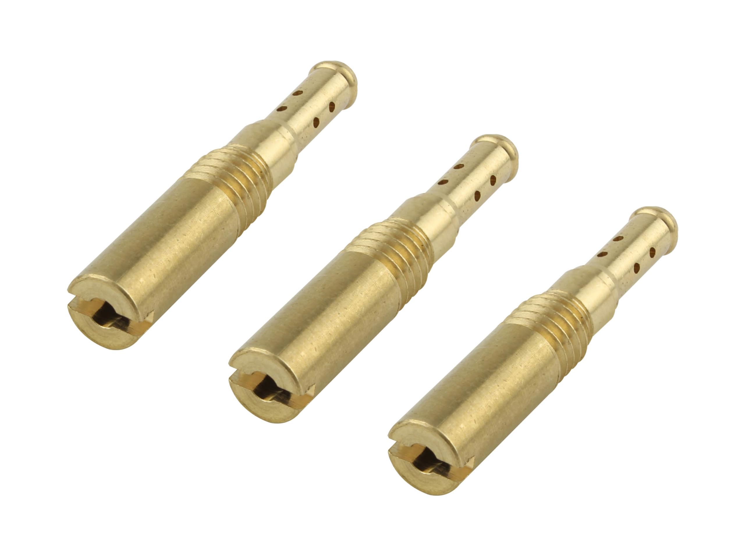 

POSH FAITH Мотоциклетные принадлежности Pilot Jet 3 Негабаритный набор Pilot Jet (28X5-Д) [Совместимость] Live DIO-ZX (1997-2000 гг.) | Свинец 100/50 756006-10