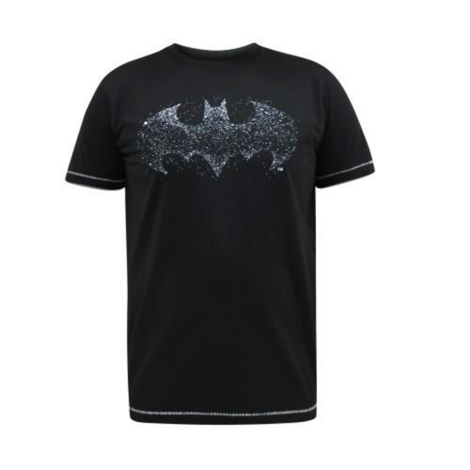Duke Mens D555 Robin Batman Crew Neck Kingsize T-Shirt S чёрный