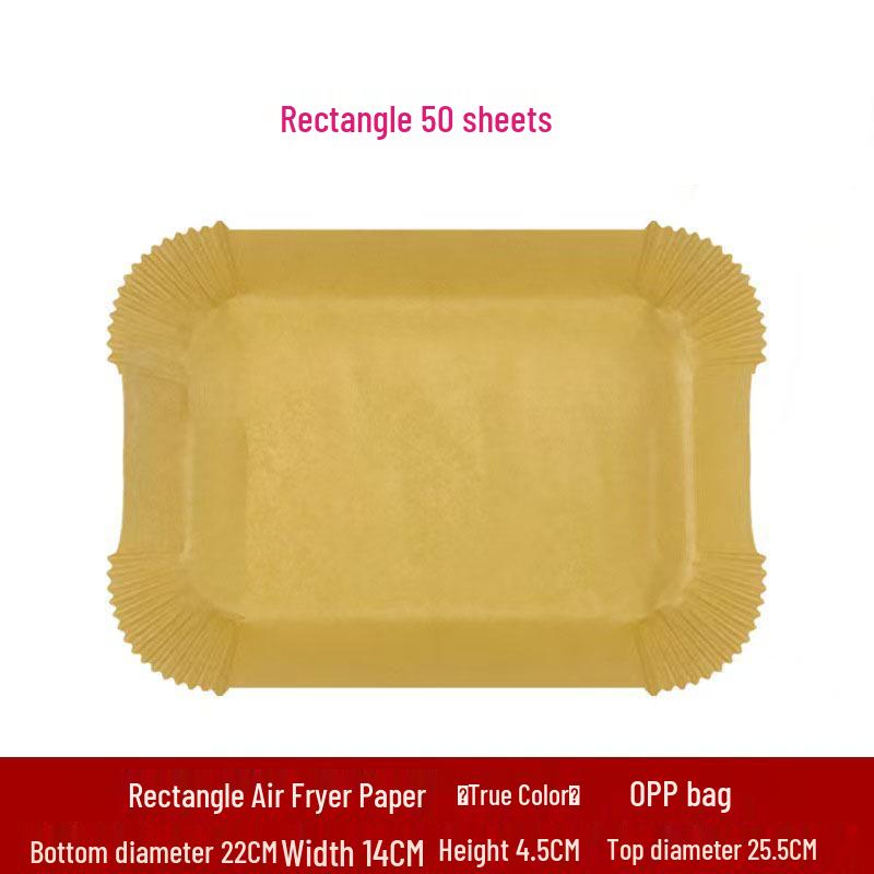 Oil-Absorbing Non-Stick Air Fryer Tray Paper - Heat & Oil Resistant