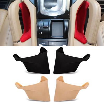 2 stuks Armsteunhouder Opbergdoos voor de Ruimte Tussen Autostoelen Auto Organizer Container Zak Interieur Middenconsole Voor Porsche Cayenne 2011-2018 Houder