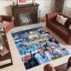 Manchester City Customizable Name Floor Rug Office Rug Suitable for Kitchen Balcony Study room Living Rooms Anti-slip Rug Decorate Offices