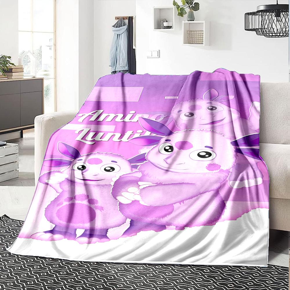 Luntik Blanket, High quality Comfortable for All Seasons, Home Decor, Warmth and Comfort