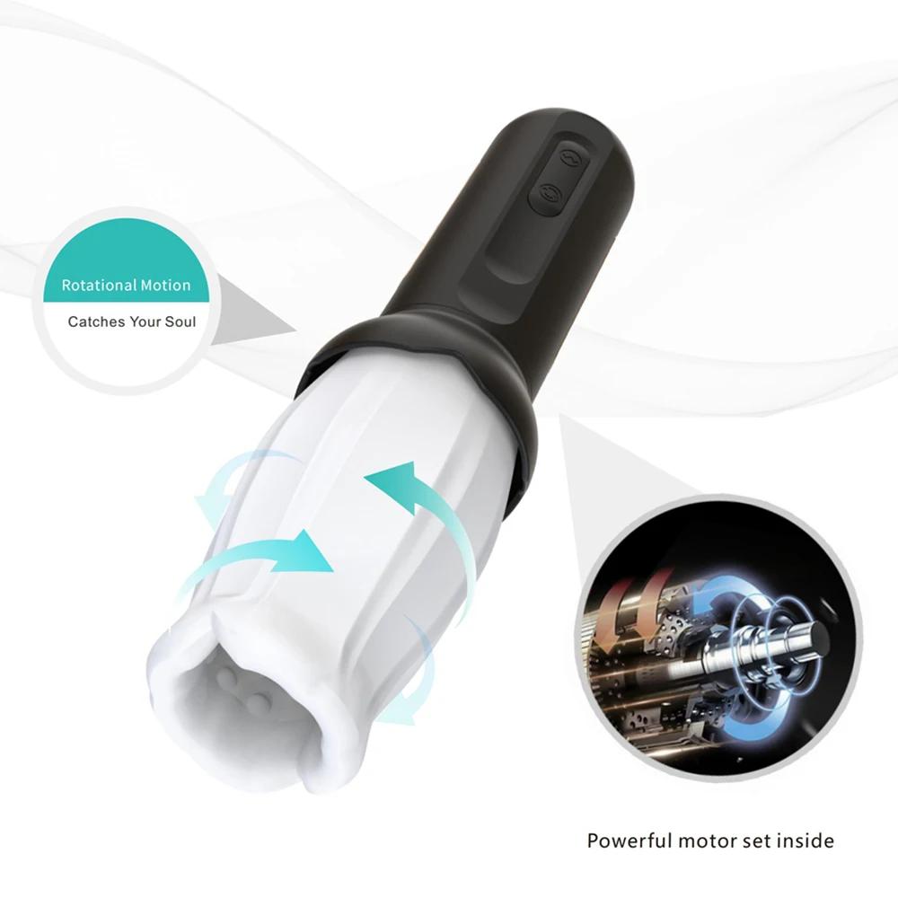 Männlicher Masturbator Automatisches Saugen Blowjob-Gerät Maschine Echte Vagina Taschenmuschi Sexspielzeug für Erwachsene für Männer Masturbationstasse