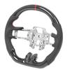 Hydro Dip Carbon Fiber Look Steering Wheel Perforated Leather For Mustang V6 EcoBoost GT Shelby 2015‑2017