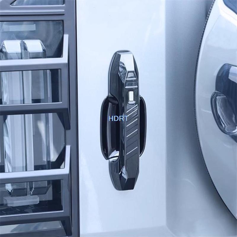 Car Styling Doorknob Bowl Frame Tail Gate Handle Cover Trim Protector Decoration Accessories For Chery Jetour T2/Traveler  +