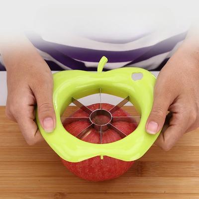 Edelstahl Apple Slicer Cutter mit Komfort Griff für Küche Obst Schäler Birne Teiler Apple Corer