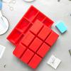 9 Cavity Rectangular Silicone Cake Molds for Baking Enthusiasts Space Saving Design Easy Releases Perfect Dessert