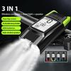 3 in 1 Motorcycle Navigation Bracket Aluminum Alloy Motorcycle Mobile Phone Holder Corrosion Resistant Waterproof 360