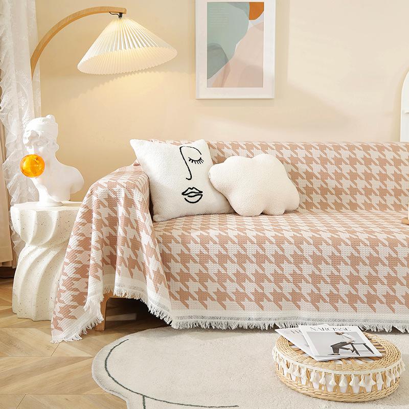 Nordic Ins Wind Sofa Cushion Sofa Cover Cloth Summer Household All-inclusive Universal Blanket