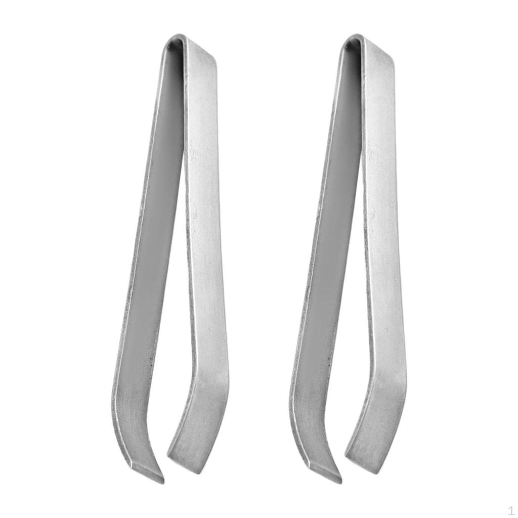 2 ks pinzety na rybí kosti pro odstranění kostí a vodního kamene, japonské kleště na sushi, jemný odstraňovač