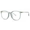 Full Rim Square Transparent Blue Smartbuy Collection Cascade G30053 C26 Fashion Unisex Eyeglasses
