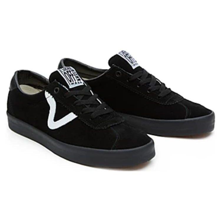 Vans Sports Comfortable Versatile Low-Top Skate Shoes Unisex Sneakers Black VN000CQRBKA