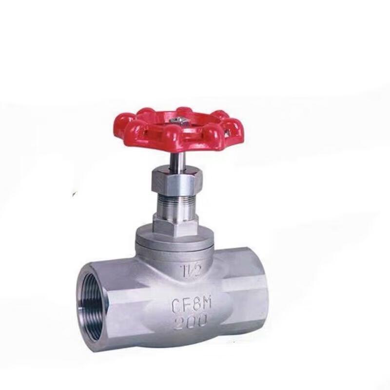 

Beiyou J11W-16P Carbon Steel High-Temperature Threaded Globe Valve CN plug (adapter included)