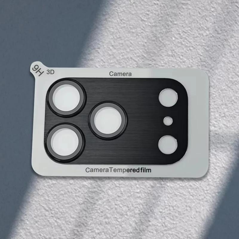 1Pc Protective Film For iPhone 17 Pro Max For iPhone 17 Pro Full Coverage Ultra-Thin Camera Lens Protector Metal Frame 2026 New