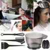Professional 5-11pcs Hair Coloring Kit Highlighting Tools Comb Brush Dye Folding Bowl Earmuffs For Barber Beauty Salon Home Use
