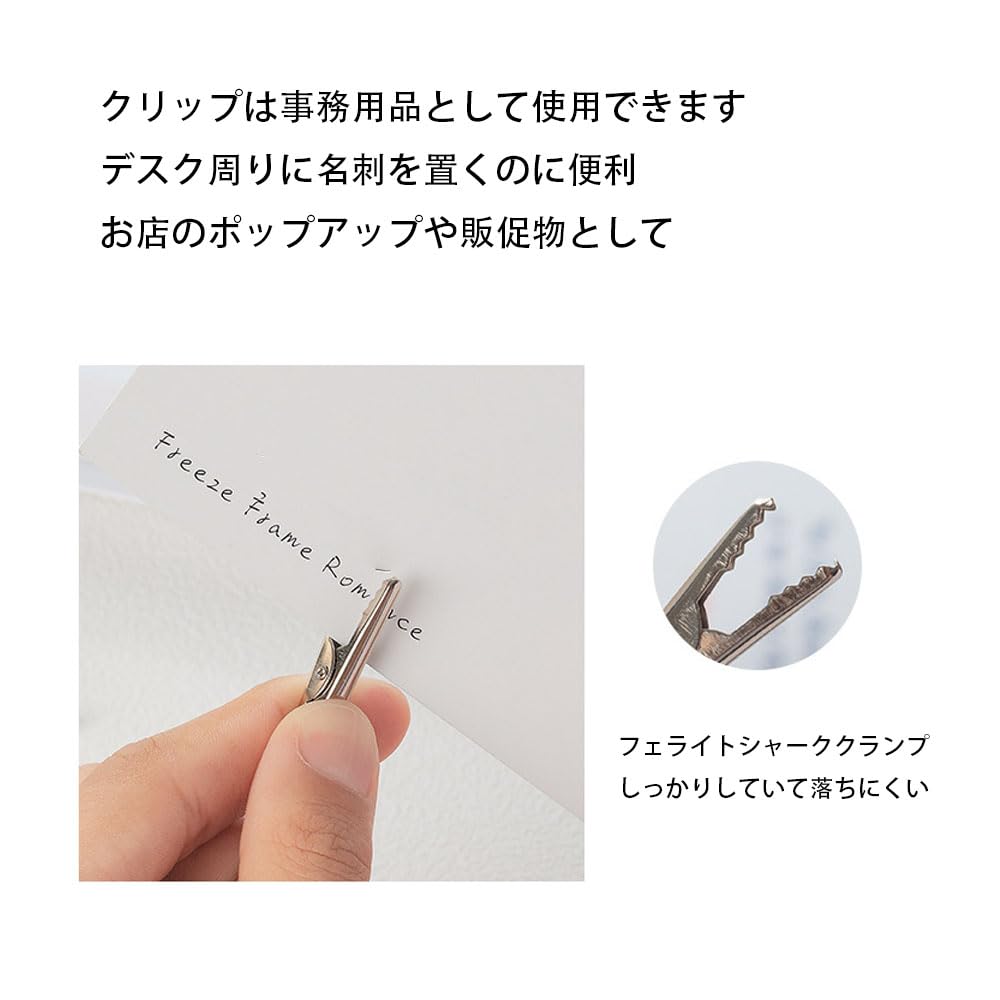 Pine Wood Color Modern Simple Sticky Note Holder Crocodile Iron Clip Message Holder Idea Photo Holder Wooden Business Card Holder Stationery Office