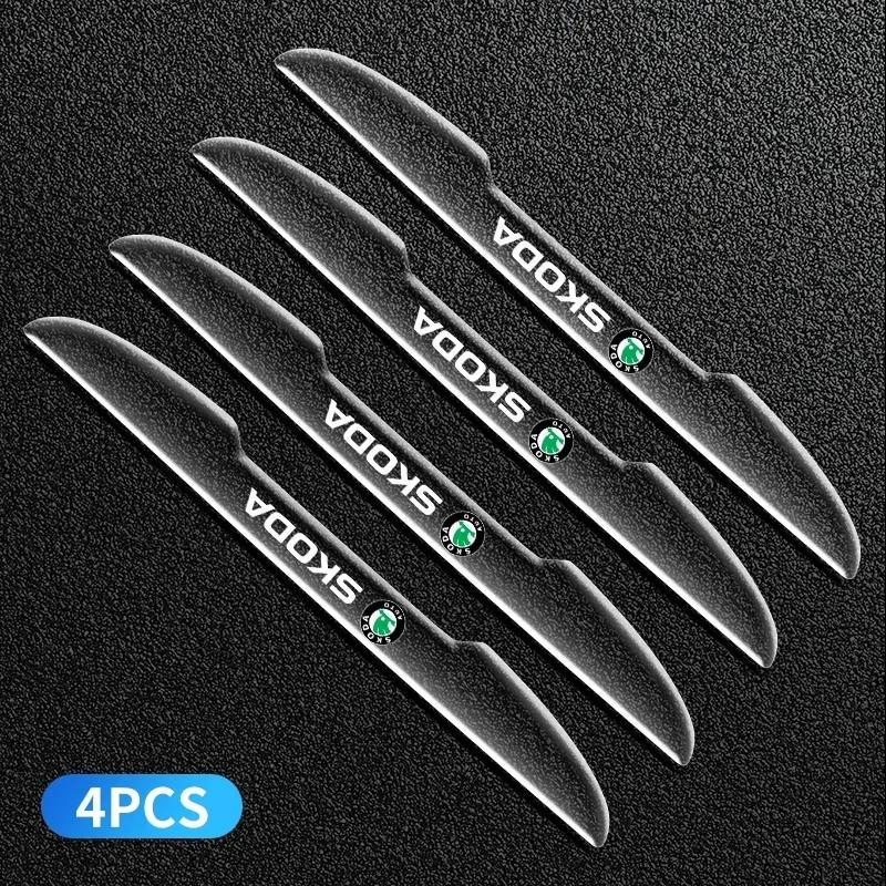 

Car Sticker 2025 Hot Car Door Transparent Anti-collision Protector Bar For Skoda Octavia Fabia Kamiq Kapoq Kodiaq Rapid SCALA Su